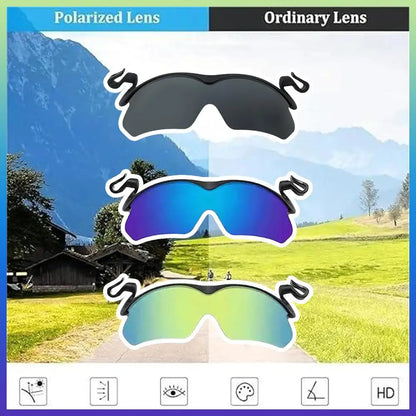 2024 New Polarized Clip Cap Sunglasses