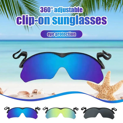 2024 New Polarized Clip Cap Sunglasses