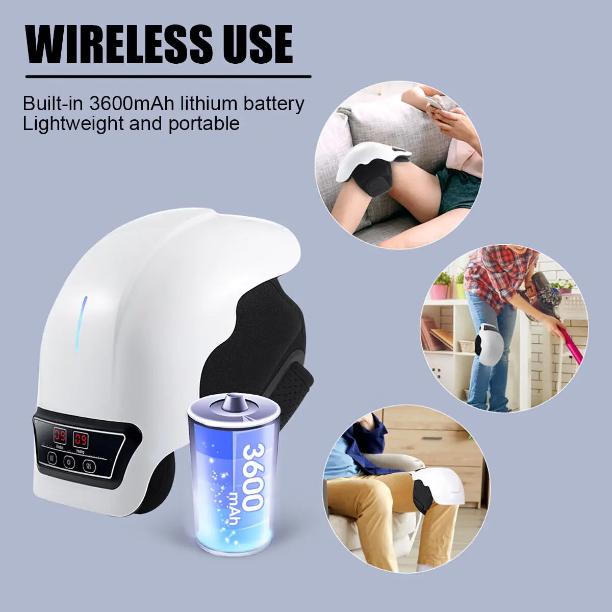 Electric Heating Knee Massager